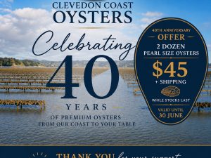 40th Birthday Special! Pearl Halfshell 2 doz - 24