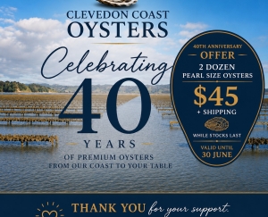 40th Birthday Special! Pearl Halfshell 2 doz – 24